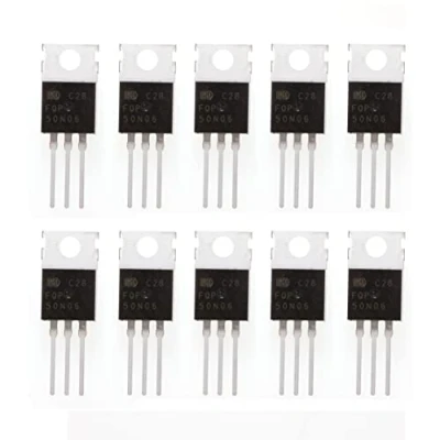 Immagine di HUABAN 10 pezzi FQP50N06 50N06 Vdss=60V Rds (on) = 0,022 ohm Id= 50A TO220 Power N Channel MOSFET Transistor