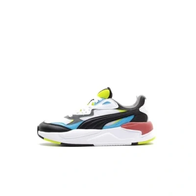 Immagine di PUMA X Ray Jr, Scarpe da Ginnastica, White Black Speed Blue Astro Red, 38 EU