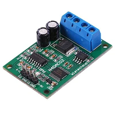 Immagine di Modulo Convertitore Tensione, Tensione RS485 A DAC MODBUS RTU Command Control DC 12V 24V 0 5V/0 10V