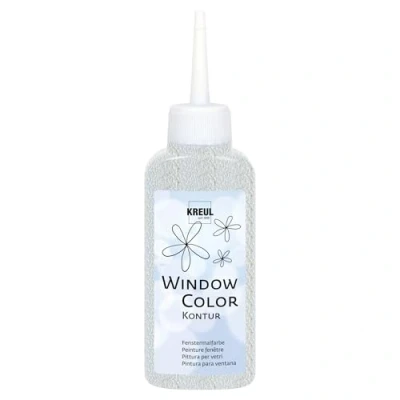 Immagine di KREUL Window Color Pittura per Vetri, 80 ml, neutro