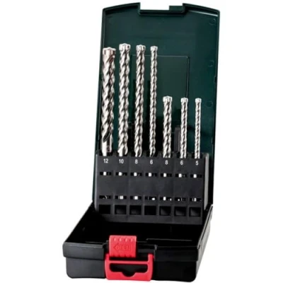 Immagine di Metabo 626245000 Kit punte per calcestruzzo 7 parti 5 mm, 6 8 10 12 mm pz.