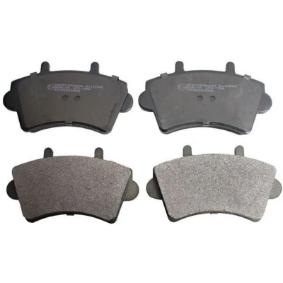 Immagine di DENCKERMANN B110582 Kit pastiglie freno Assale anteriore Non predisposto per contatto segnalazione usura, senza usura
