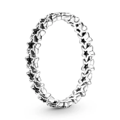 Immagine di PANDORA Timeless Anello Eternity con riga brillante in argento zirconia cubica trasparente, 60