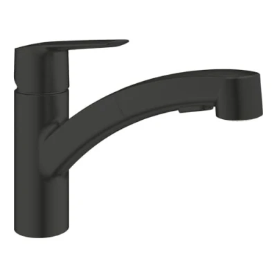 Immagine di GROHE 305312431 Miscelatore monocomando, Nero Opaco