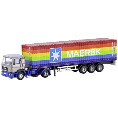 Immagine di Minis by Lemke LC4066 N Camion modello MAN Semirimorchio per container F90 MAERSK