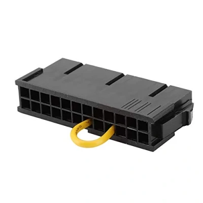 Immagine di Kafuty Modulo di Alimentazione a 24 Pin ATX Jumper Bridge BTC Miner Machine PSU Riavvio connettore avviamento