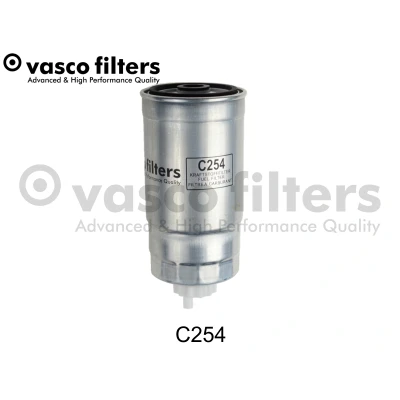 Immagine di DAVID VASCO C254 Filtro Carburante ad avvitamento FIAT: Punto II Hatchback, Multipla, AUDI: A4 B5 Sedan, A6 C5 Avant, VOLVO: V70 2