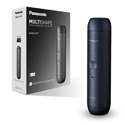 Immagine di Panasonic MULTISHAPE ER CBL1, unità principale con batteria agli ioni di litio da utilizzare accessori per regolabarba/capelli, detail trimmer, rasoio, spazzolino elettrico, nero