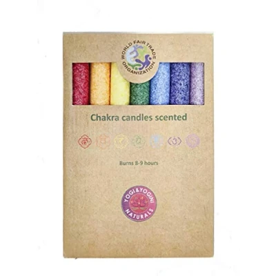Immagine di Set di 7 candele profumate Chakra Taper