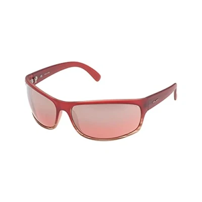 Immagine di Police Spectrum 1 Occhiali da sole, Uomo, Rosso (SEMI MATT DARK RED FRAME/LIGHT MIRROR LENS), Taglia unica