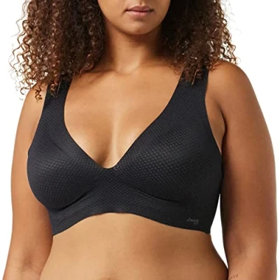 Immagine di Sloggi FEEL FLOW Reggiseno a triangolo, Donna, Taglia: 75C. 80A C. 85A, Black