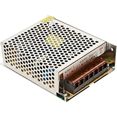 Immagine di Jandei Alimentatore Trasformatore 110/220V AC a 5V DC 60W 12A adatto per Installazioni Interne IP20, Pixel Led, Strisce o Dispositivi Bassa Tensione