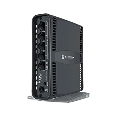 Immagine di MikroTik C52iG 5HaxD2HaxD TC hAP ax² 802.11ax. 1200 Mbit/s (5 GHz)/ 574 (2.4 GHz) Mbit/s. Ethernet LAN (RJ 45) ports 5