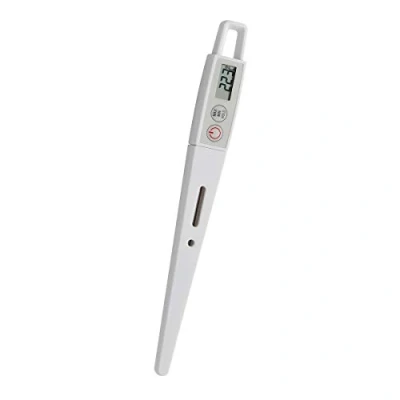 Immagine di TFA Dostmann 30.1040 Termometro elettronico a Inserimento, Metallo, White, 218 x 24 19 mm