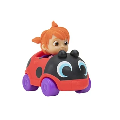 Immagine di CoComelon YoYo Mini veicolo a forma di coccinella, con integrato in auto giocattolo giocattoli per bambini, bambini e età prescolare