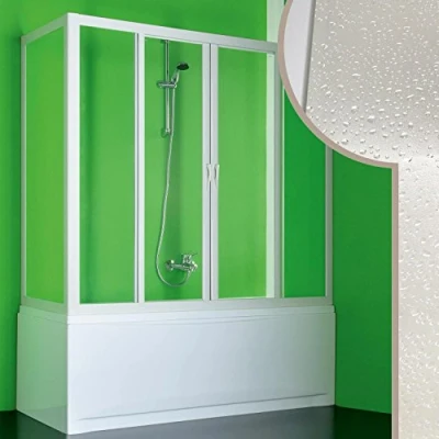 Immagine di Forte Box Doccia Sopravasca 70x170 CM in Acrilico MOD. Plutone 2 con Apertura Centrale