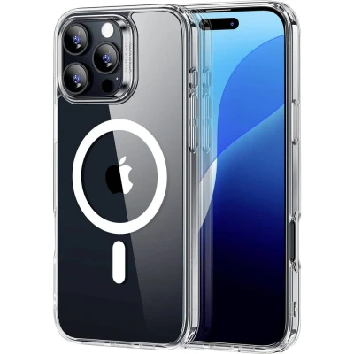 Immagine di ESR Classic Hybrid HaloLock Case Backcover per cellulare Apple iPhone 16 Pro Max Trasparente Compatibile con MagSafe