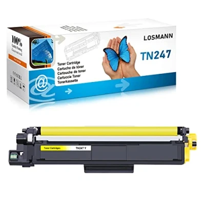 Immagine di LOSMANN 1x Giallo Toner compatibile per Brother TN 247 243 MFC L3770CDW L3750CDW HL L3230CDW L3210CW L3710CW DCP L3550CDW L3730CDN L3510CDW L3270CDW L3517CDW