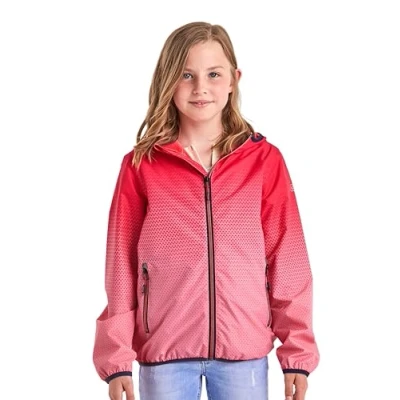 Immagine di Killtec Mädchen Lyse GRLS JCKT A Funktionsjacke/Regenjacke mit Kapuze, packbar, neon coral, 140