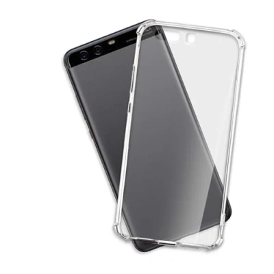 Immagine di mtb more energy® Custodia Crystal Armor per Huawei P10 Plus, P10+ (VKY L09/L29, 5.5&#039;&#039;) Hard PC Back &amp; Soft Silikon Bumper Angoli rinforzati Trasparente TPU Case Cover