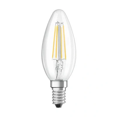 Immagine di OSRAM 4058075434981 LED (monocolore) ERP D (A G) E14 Forma di candela 5.5 W = 60 Bianco caldo (Ø x L) 35 mm 100 1 pz.