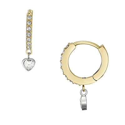 Immagine di Fossil Creolen Orecchini goldcoloured, Donna, Taglia: One Size, Gold coloured