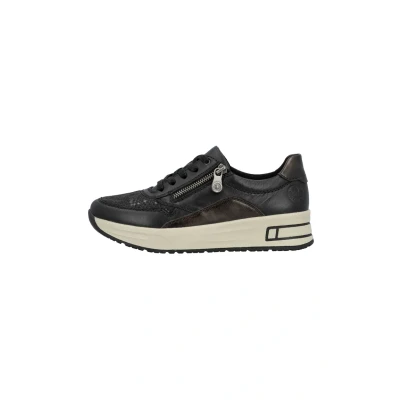 Immagine di Rieker N8114, Scarpe Stringate Donna, Nero, 41 EU