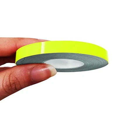 Immagine di 4R Quattroerre.it 10488 Trim Stripes Strisce Adesive per Auto, Giallo Fluo, 7 mm x 10 mt