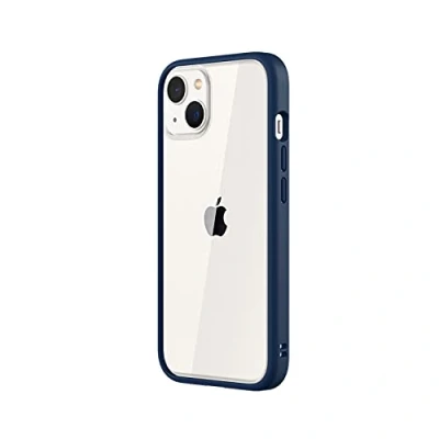 Immagine di RhinoShield Modular Case compatible with [iPhone 13] Mod NX Customizable Shock Absorbent Heavy Duty Protective Cover Navy Blue