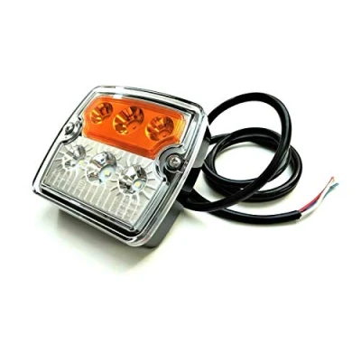 Immagine di Luce di posizione a LED E9 12 V 24 per rimorchi, camion, auto, camper, roulotte, trattori, escavatori, ecc