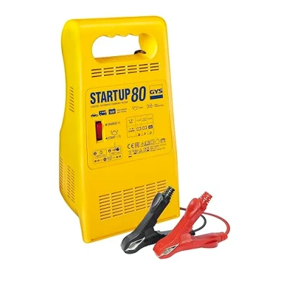 Immagine di GYS START UP 80 024922 Caricatore automatico, Tester batteria per auto, Sistema di accensione rapido 12 V 25 A