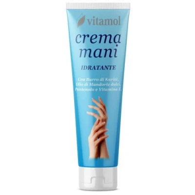 Immagine di Vitamol Crema mani Idratante per la pelle delle secche, screpolate ed arrossate 100 ml.