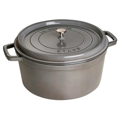 Immagine di Staub Casserole Cocotte Graphite Grey ø 30 cm / 8.35 Liter