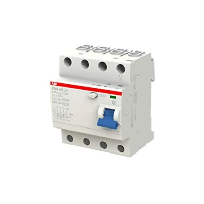 Immagine di ABB F204 AC 40A 30MA INTERR.DIFFERENZ. PURO 4P