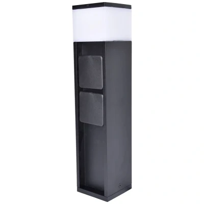 Immagine di Lutec 7202201012 MAINS Lampada da terra per esterni a LED 11 W Nero