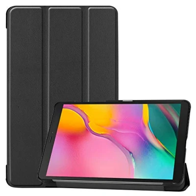 Immagine di ProCase Galaxy Tab A 8.0 Cover 2019, Sottile Stand Custodie Rigide Copertura Intelligente con Auto Svegliati/Sonno per8.0 inch 2019 Tablet Model SM T290 (Wi Fi) T295 (LTE) Nero
