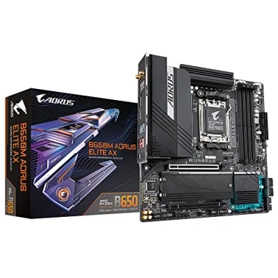 Immagine di Gigabyte GA B650M AORUS Elite AX (AM5) (D)