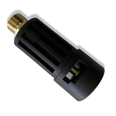 Immagine di M&amp;M Smartek Adattatore per compatibile con baionetta Kärcher IG su Nilfisk, Kranzle, Lavor, Parkside, STIHL, Black &amp; Decker, Easy!Lock TR22, Bosch, Alto AG (adattatore B Kränzle M22)
