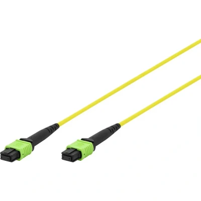 Immagine di Digitus DK 2966 15 RJ45 cavo di rete, patch m Giallo, Verde, Nero estremamente sottile, interno flessibile, Nastro in fibra vetro, resistente