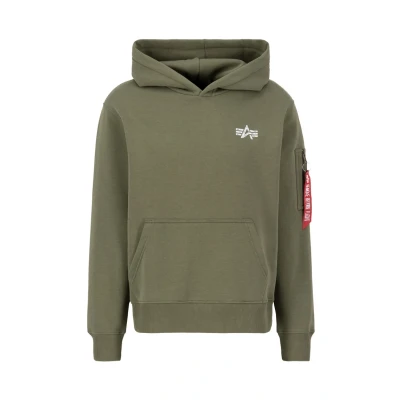 Immagine di Alpha Industries Signature Felpa con cappuccio, Uomo, Taglia: XXL, Sage green