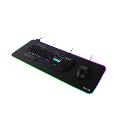 Immagine di GELID SOLUTIONS Nova RGB Tappetino per Mouse XL con Illuminazione a LED. Grande (80 x 30cm)