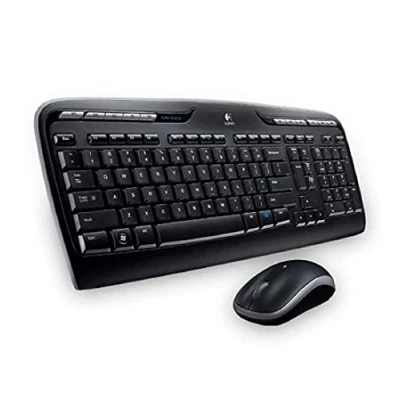 Immagine di Logitech MK330 Kit Tastiera e Mouse, Layout Greco QWERTY Nero