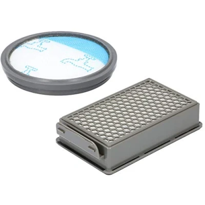 Immagine di McFilter Set di filtri Adatto per l&#039;aspirapolvere Rowenta RO3731EA Compact Power Cyclonic, Contiene 2 1x Cartuccia Filtro, Filtro Rotondo, Alternativa ZR005901