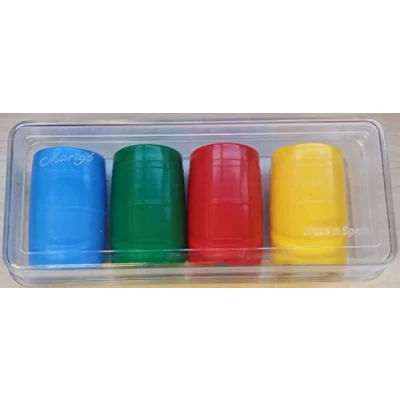 Immagine di FALOMIR Set Completo di 4 stampini in plastica (Accessori), Multicolore (27932)