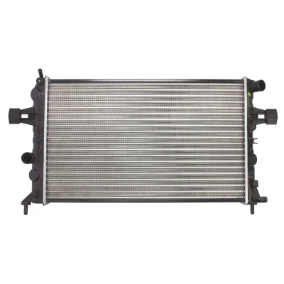 Immagine di NRF Economy Class 54668A Radiatore motore Alluminio 610 378 23 Alette di raffreddamento montate meccanicamente
