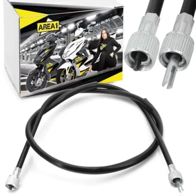 Immagine di Area1 Cavo contachilometri di ricambio 12 mm GY6 50 ccm Cina 4T, tipo B 930 fessura dal 2005, compatibile con Explorer AGM RS Yiying