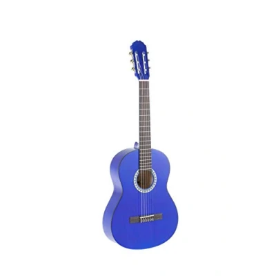 Immagine di GEWApure Chitarra Classica Basic 3/4, Blu Transparente