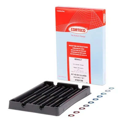 Immagine di CORTECO 016213B Kit Bulloni Testata Torx esterno 10 RENAULT: Kangoo I, CLIO 2, 1, DACIA: Sandero Logan I MCV