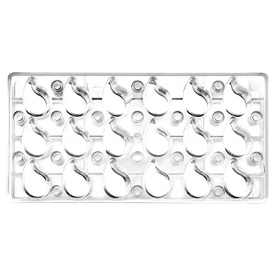 Immagine di Ibili Stampo Pralinato magnetico, in policarbonato chiaro 30 x 14 2 cm, trasparente, cm