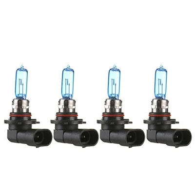 Immagine di Mintice 4 Pezzi 9005/HB3 6000K Faro Alogeno Gas Xeno Lampada a Luce Bianco Lampadine 100W Auto Fendinebbia Sostituzione